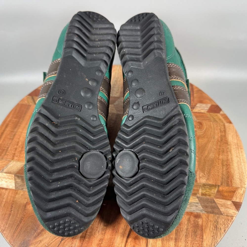 Palladium Womens Green Leather Low Top Sneakers Striped EU 41 US 10 - Picture 6 of 8